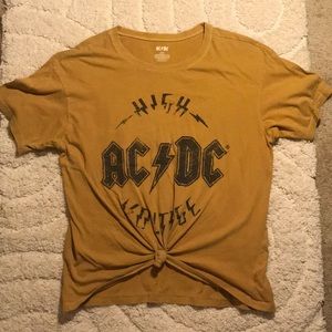Vintage feel AC/DC tshirt